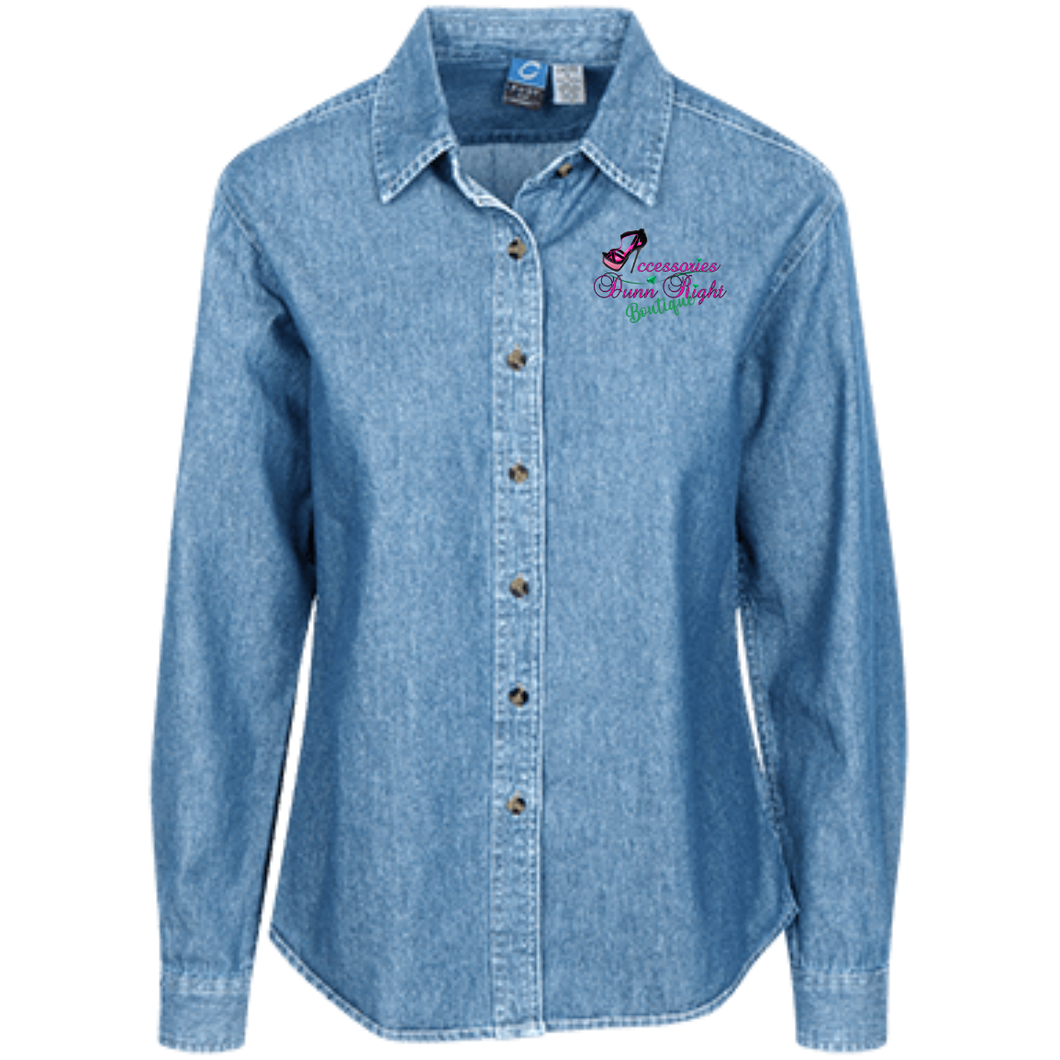 LSP10 Women's LS Denim Shirt